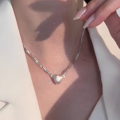 👑Collier pendentif d'amour d'aimant d'attractivité👑