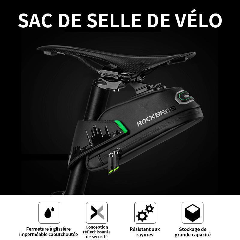 Sac de Selle pour Siège Arrière de Vélo