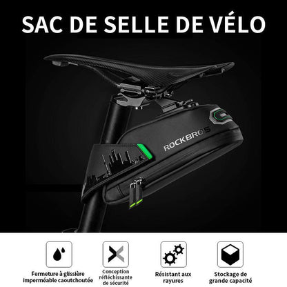 Sac de Selle pour Siège Arrière de Vélo