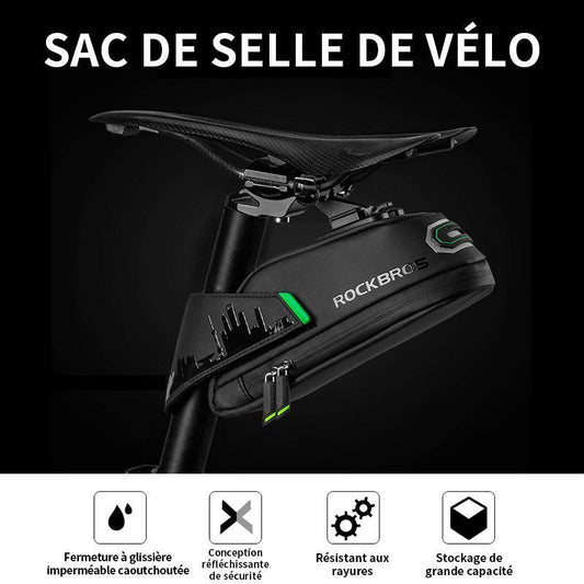 Sac de Selle pour Siège Arrière de Vélo