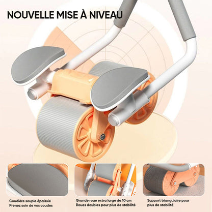 Roue abdominale à rebond automatique