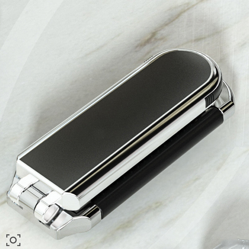 Brosse à cheveux miroir pliant de voyage