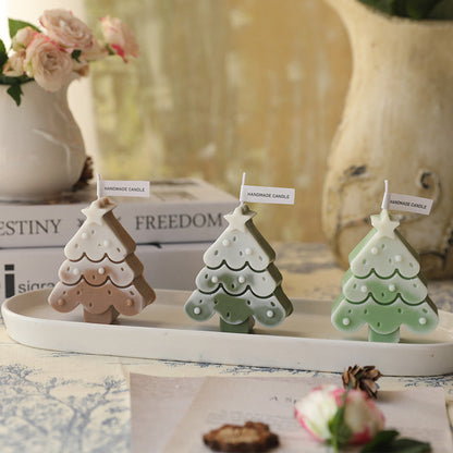 Bougies parfumées sapin de Noël