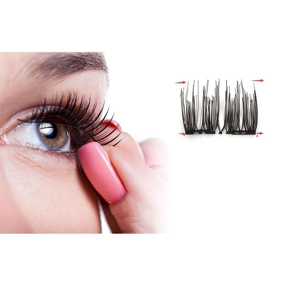 Faux Cils Magnétiques et Réutilisables (8 Pcs)