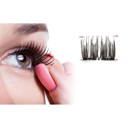 Faux Cils Magnétiques et Réutilisables (8 Pcs)
