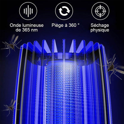 Tueur de Moustique Rechargeable 2 en 1
