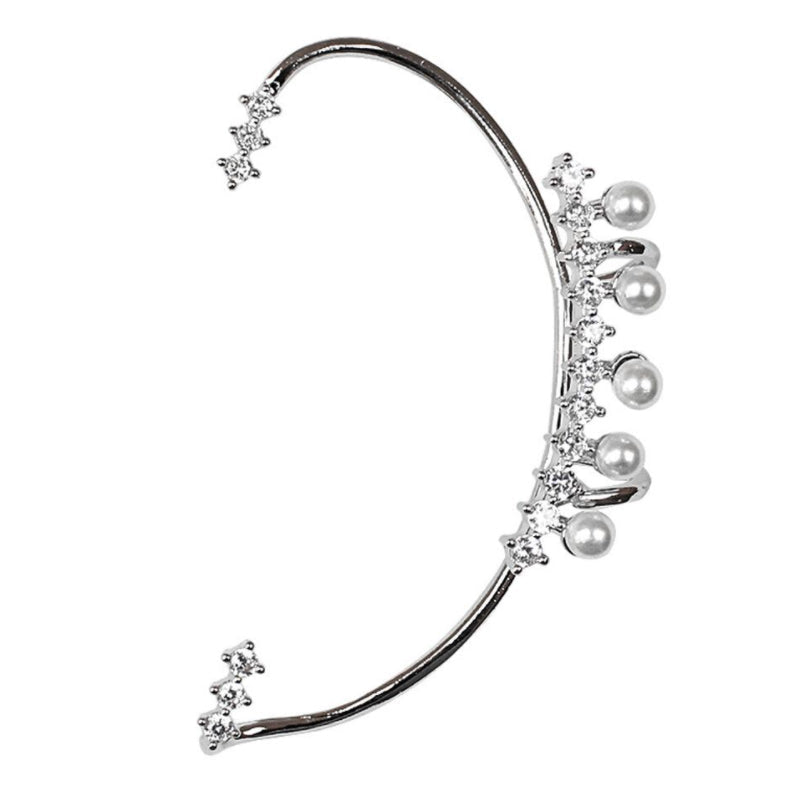 Boucles d'oreilles délicates en perles de zircon