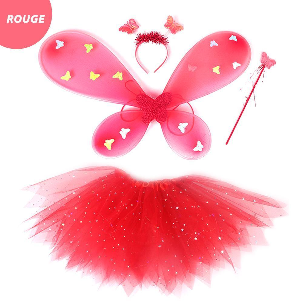 Jupes de Princesse à LED + Ailes de Fée à LED