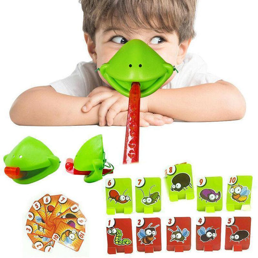 Jouet de bureau de jeu de capture de langue caméléon