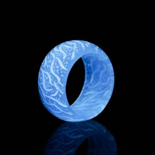 Bague Lumineuse Colorée en Résine