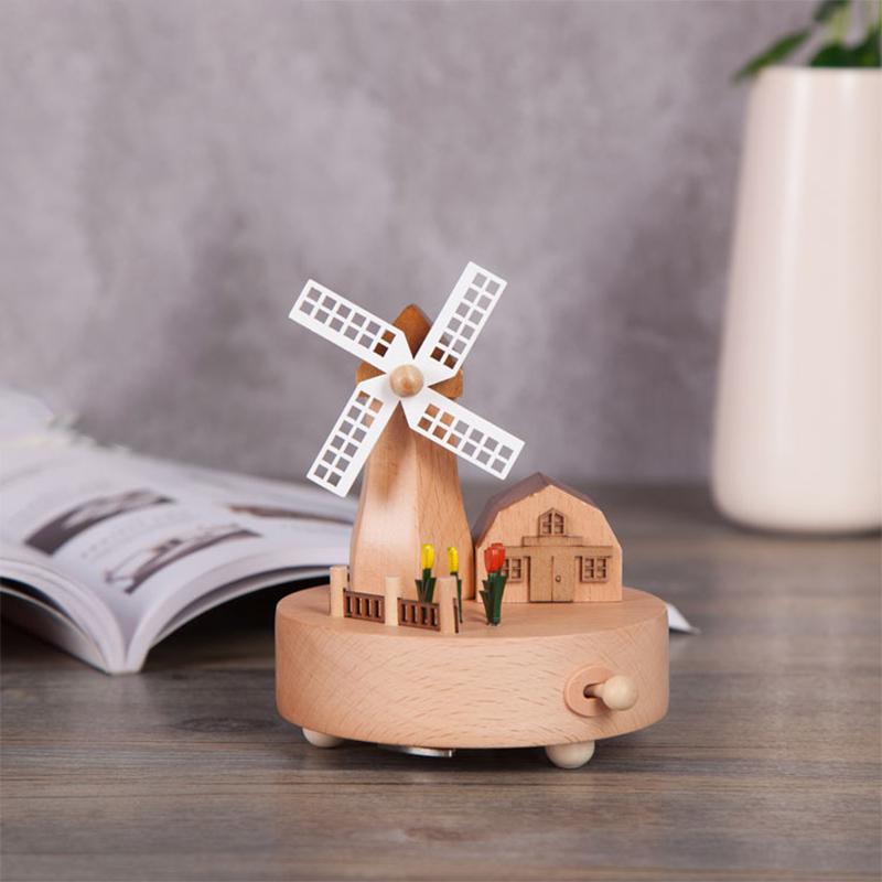 🎵Boîte à musique en bois pour enfants ou amis🌠