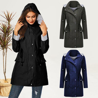 Manteau à capuche pour  femme