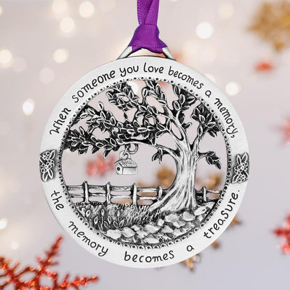 💖«Quand quelqu'un que vous aimez devient un souvenir» -🎄Ornement Commémoratif Joyeux Noël