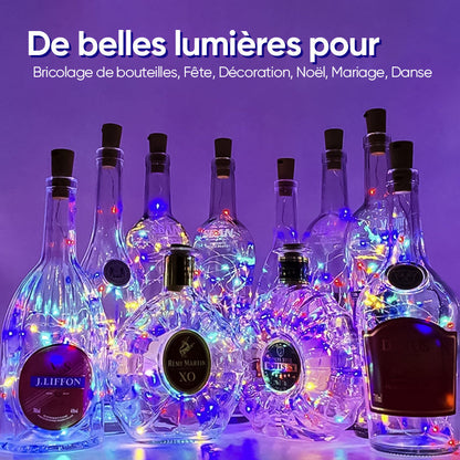 Veilleuse LED pour bouteille en liège DIY