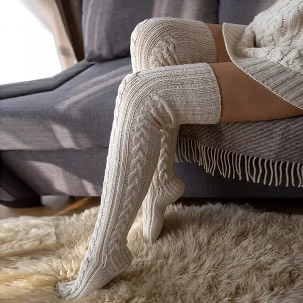 🎄Promotion de Noël - 48 % de réduction🎄Bas d'hiver Tricotés à La Main