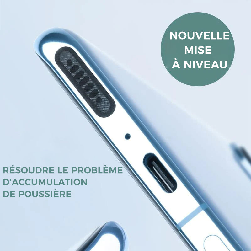 Autocollants de filet anti-poussière pour téléphone portable