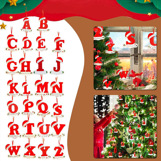 🎄VENTE CHAUDE DE NOËL🎄Ornements personnalisés de 24 lettres de Noël