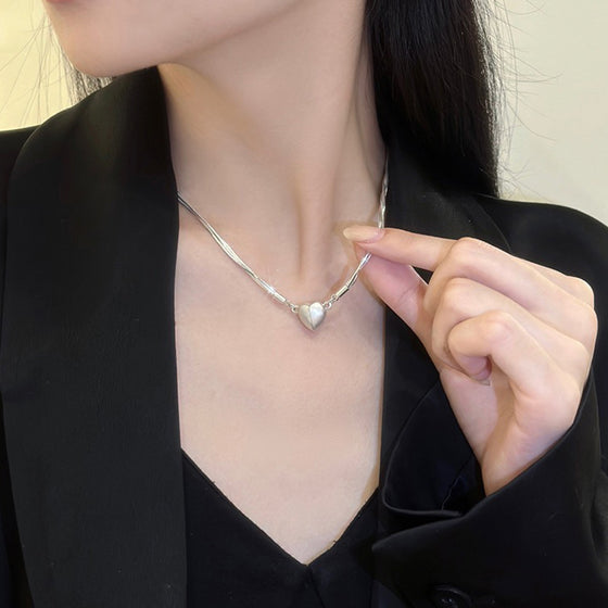 👑Collier pendentif d'amour d'aimant d'attractivité👑