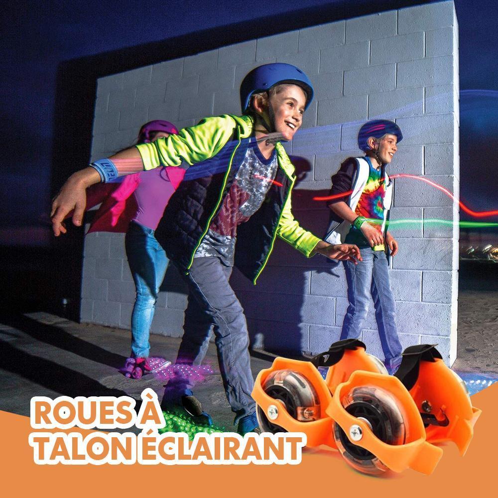 Heel Rollers, Roues Lumineuses à LED
