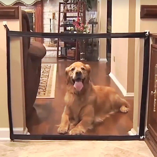 Barrière de Porte Pliable pour Animaux