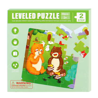 Livre de Puzzle Magnétique 3-en-1