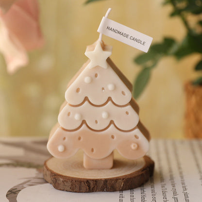 Bougies parfumées sapin de Noël