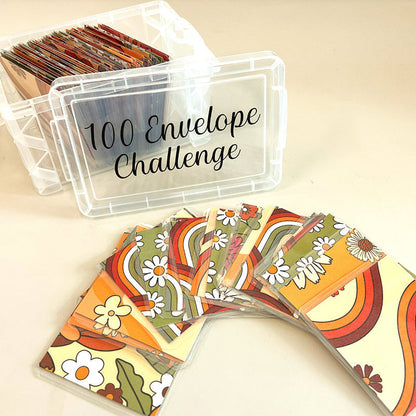 Coffret défi 100 enveloppes