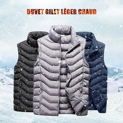 Gilet de Duvet Léger Chaud