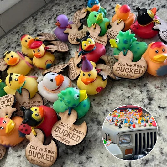 Poupée canard Jeep