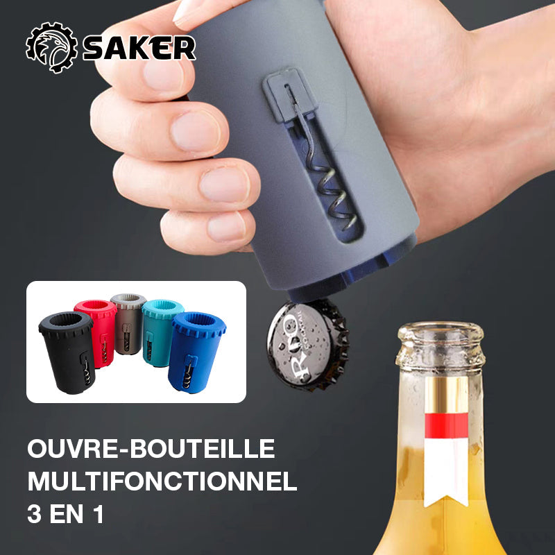 Ouvre-bouteille 3 en 1