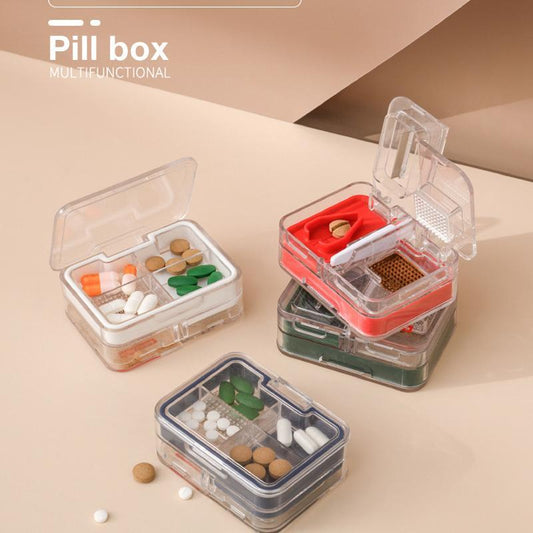 Boîte à Médicaments Multifonctionnelle Portable