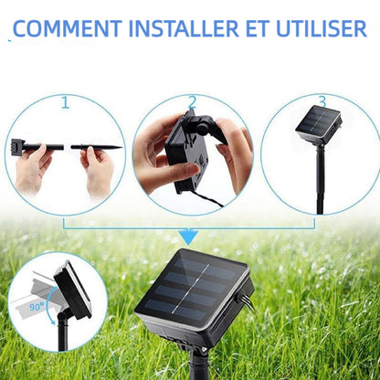 Lampes Led Solaires En Rotin