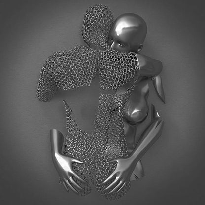 Peinture Murale d'Art De Coeur D'amour