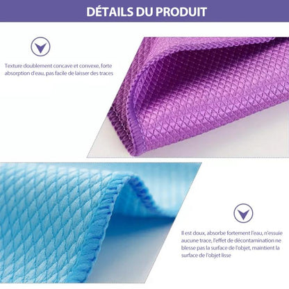✨Tissu de Nettoyage en Microfibre pour le Polissage des Ecailles de Poisson