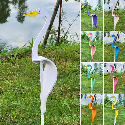 Décoration de jardin oiseaux tournoyants