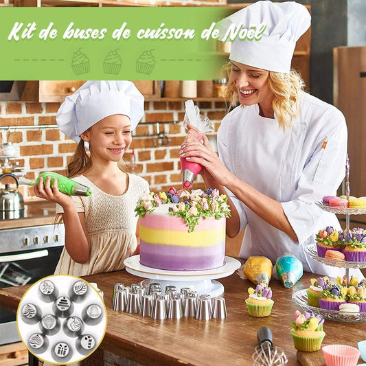Kit de buses de cuisson de Noël