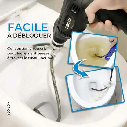 Ressort de dragage de drain électrique