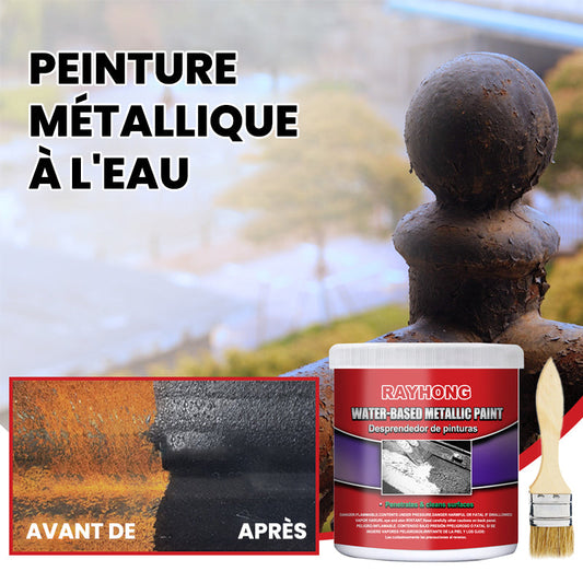 ✨Peinture Á Base D'eau Anti-rouille Métallique