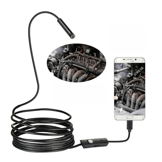 🔥Caméra d'Endoscope WiFi Semi-rigide à Mise au Point Automatique