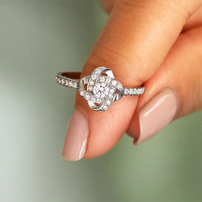 Nœud Sans Fin - Bague et Collier D'amitié
