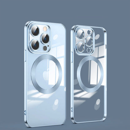 Galvanoplastie Charge magnétique sans fil Coque et skin iPhone