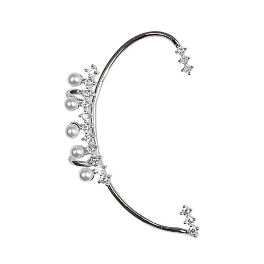 Boucles d'oreilles délicates en perles de zircon