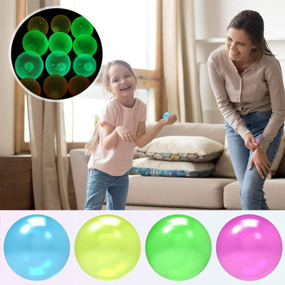 Boules adhésives phosphorescentes