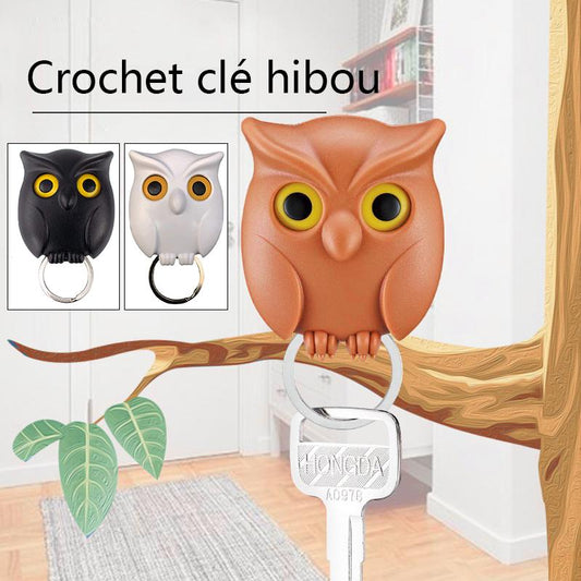 🦉Crochet à Clé Hibou