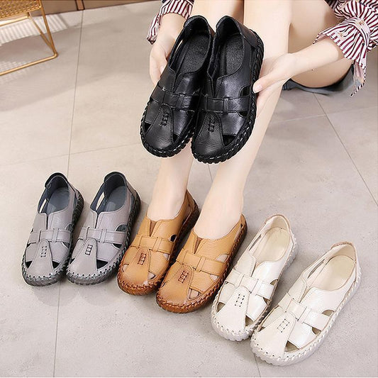 Sandales en cuir faites main