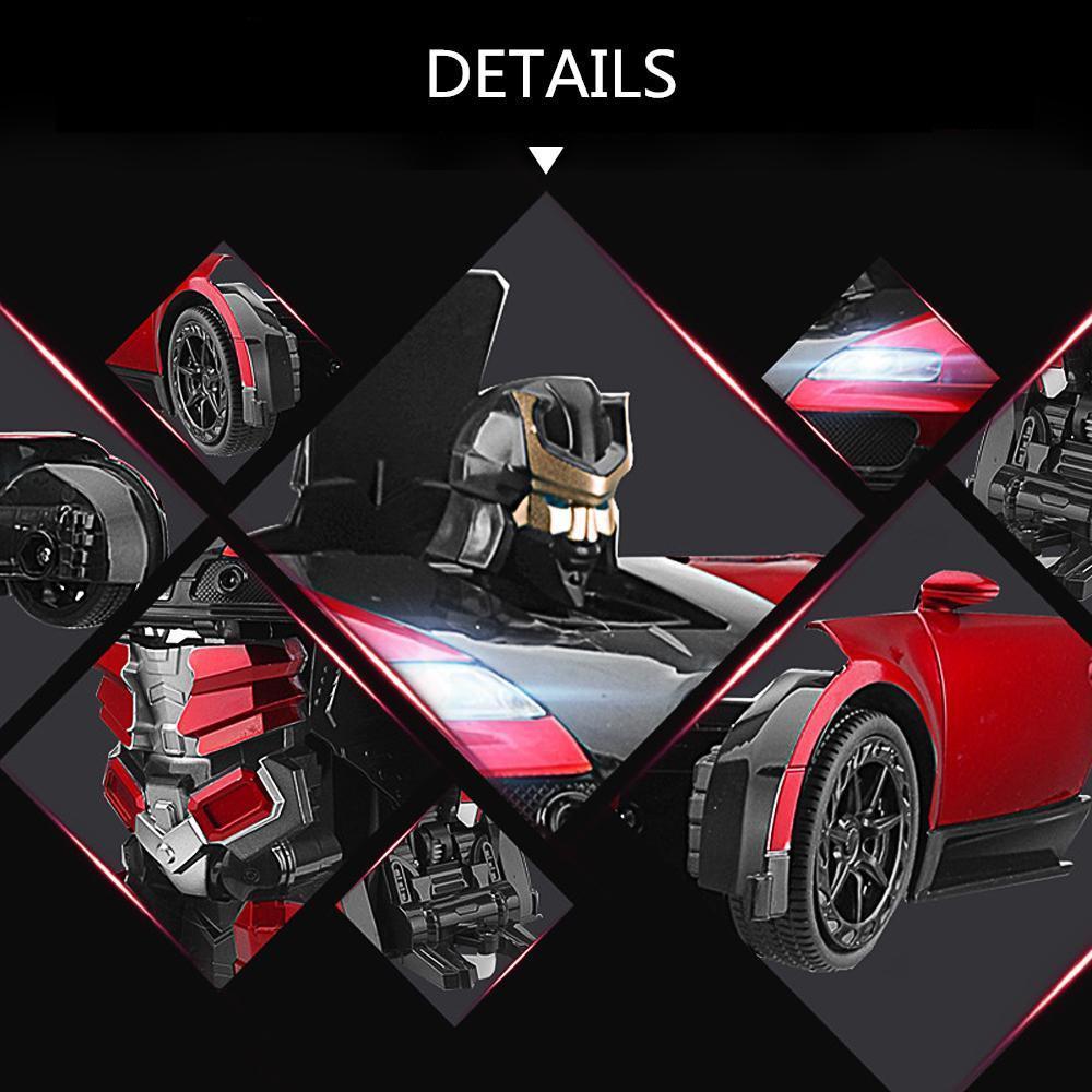 Jouet RC Robot Transformateur Télécommande Voiture de Course
