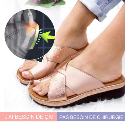 Femmes Plate-Forme Sandales Confortables Peep Toe