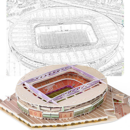 Casse-tête 3D du Stade de Football