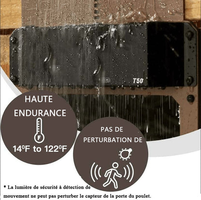 🎉Porte de poulailler automatique