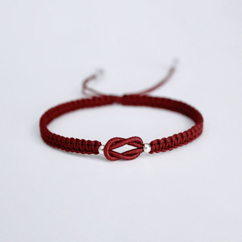 🎁À ma petite-fille "Forever Linked Together" Bracelet tressé fait main💕